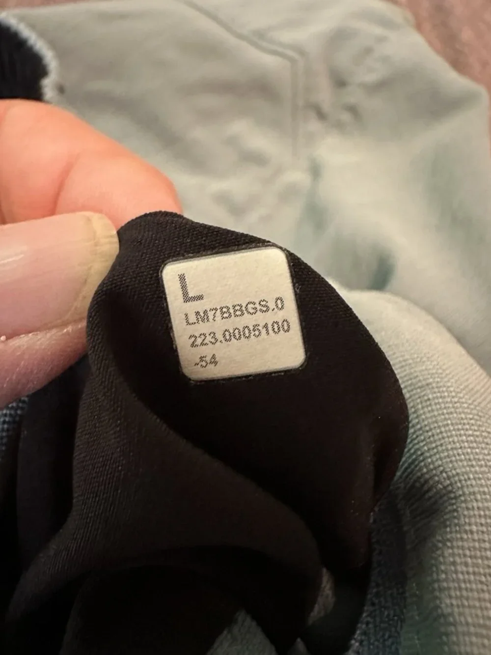 Lululemon Womens L Casual Shorts Sage Green Lined Pull On Jogging Pockets Logo‎